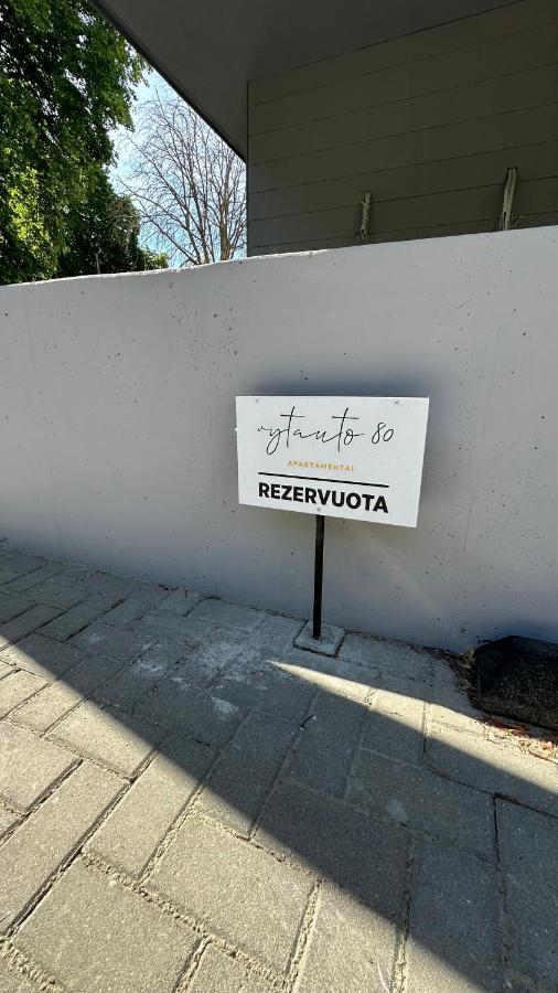 Apartamento Vytauto 80 Palanga Exterior foto